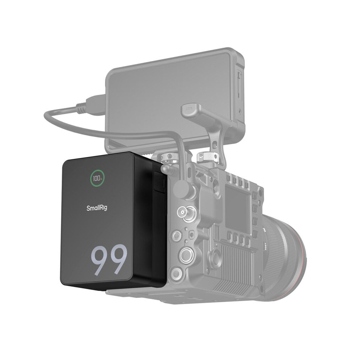 SmallRig VB99 Pro Mini V-Mount Battery (Black)-4292 thumbnail 2