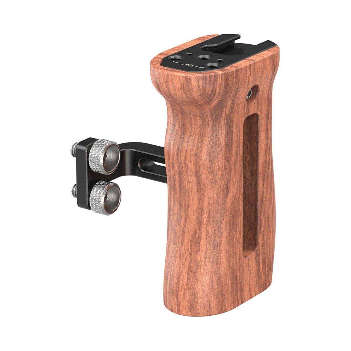 SmallRig Wooden Side Handle with 1/4"-20 Screws â HSN2093D