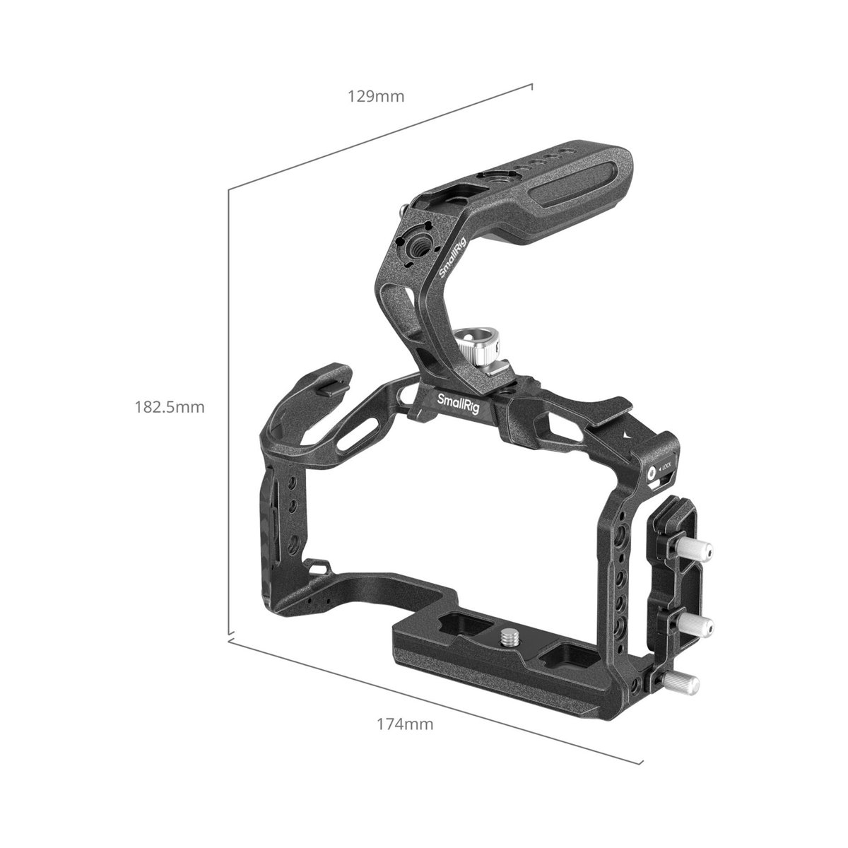 SmallRig Extension Cage Kit for Canon EOS R6 Mark III/R6 II (Black Mamba)-5960 thumbnail 2