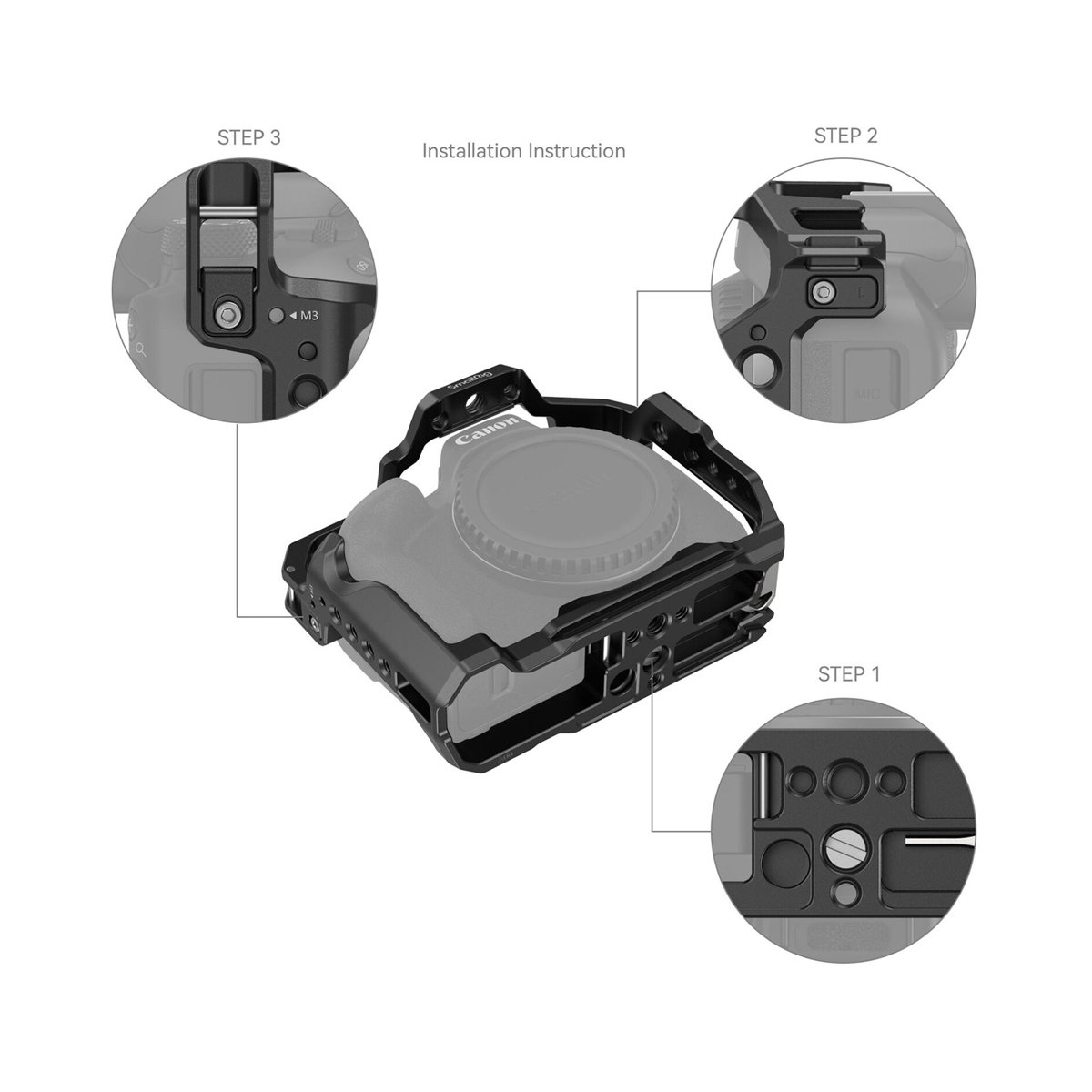 SmallRig Full Camera Cage for Canon EOS R50-4214 thumbnail 2