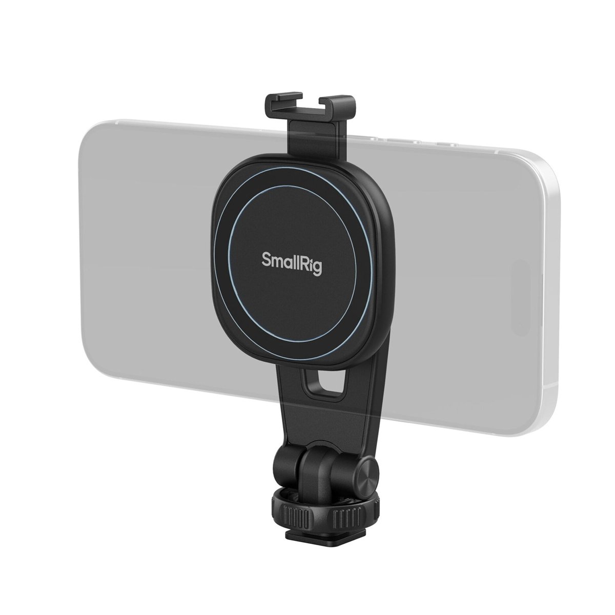 SmallRig AC-10 Attachable Phone Clamp with Cold Shoe Mount-5283