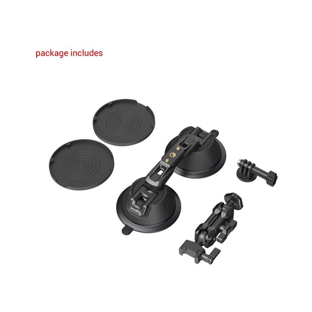 SmallRig Dual Suction Cup Camera Mount SC-2K-3566 thumbnail 2