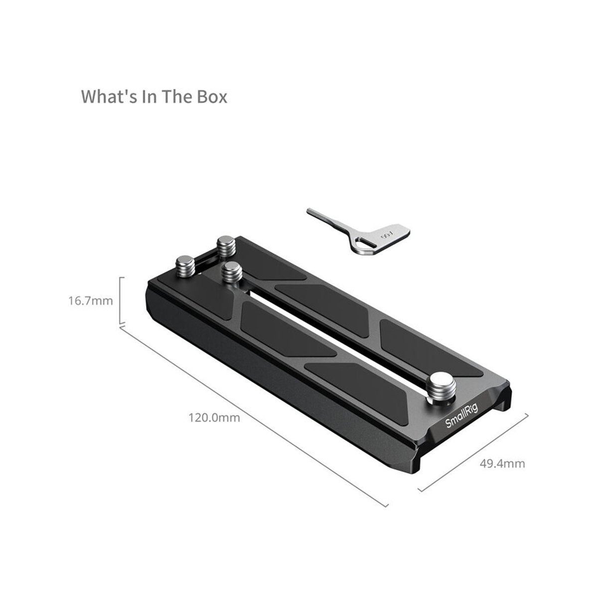 SmallRig Manfrotto 501PL-Type Quick Release Plate-6318 thumbnail 2