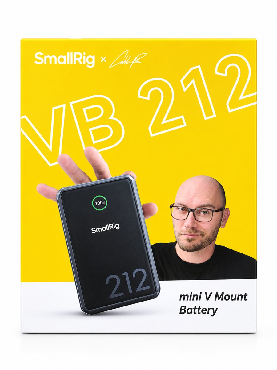 SmallRig x Caleb Pike VB212 Mini V-Mount Battery – B Version, 4293B thumbnail 2