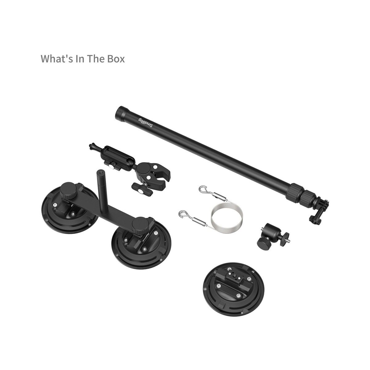 SmallRig Vehicle Suction Cup Support Kit for Action Cameras-5843 thumbnail 2