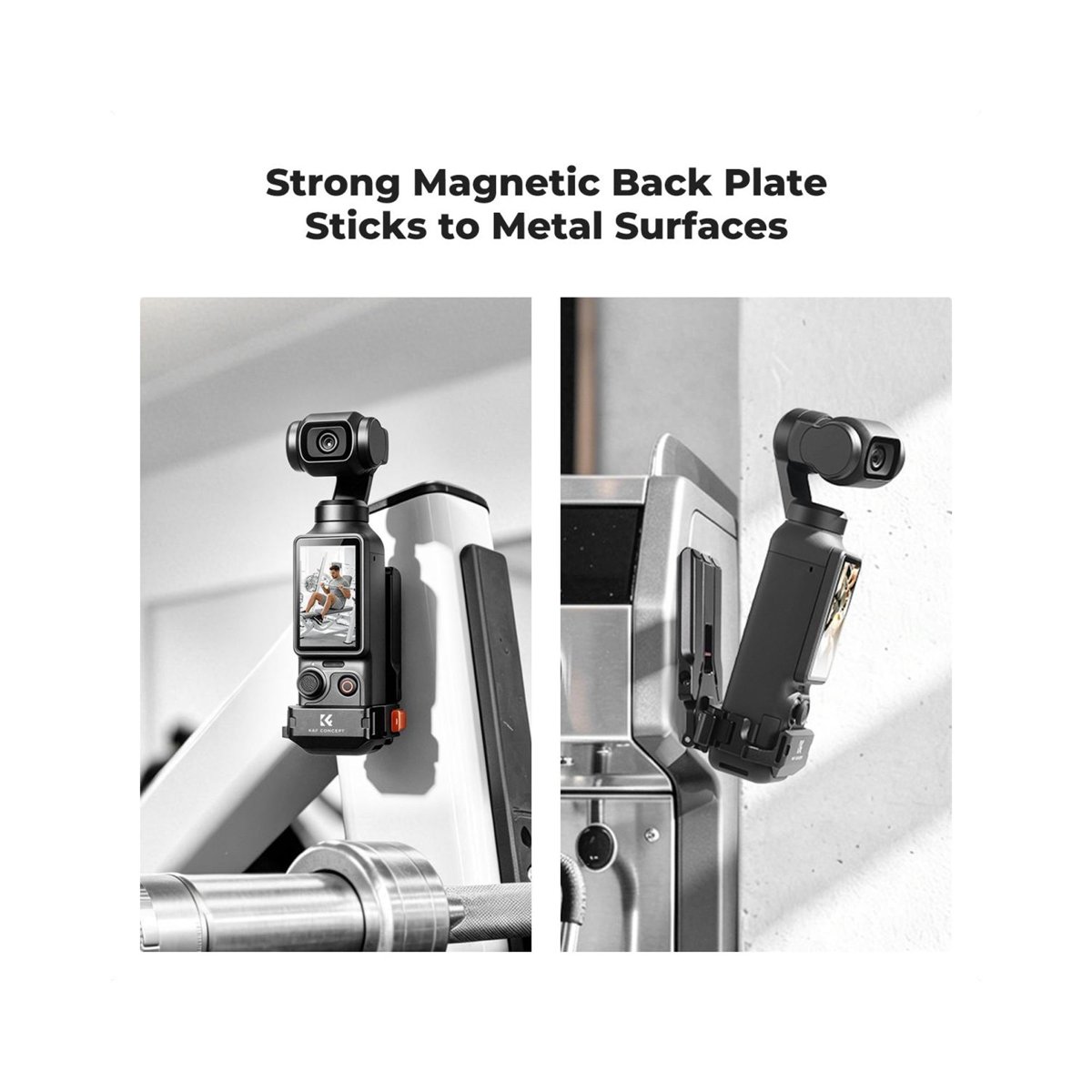 K&F Concept PP63 Magnetic Expansion Frame for DJI Osmo Pocket 4 / Pocket 3 thumbnail 2