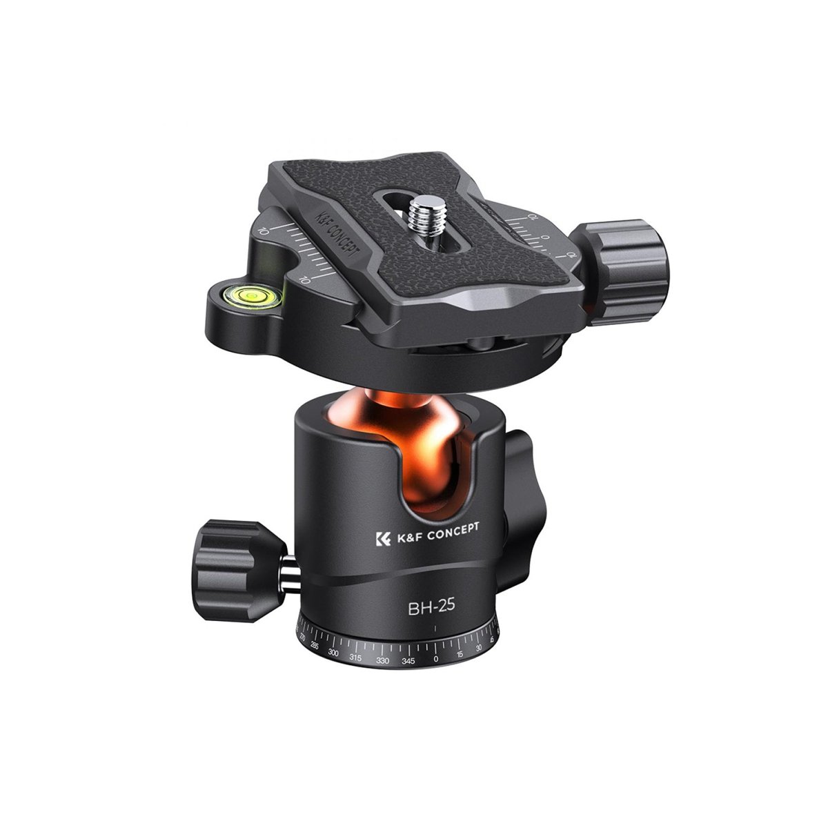 K&F Concept 25mm Tripod Ball Head with Quick Release Plate â 8kg â KF31.029V3
