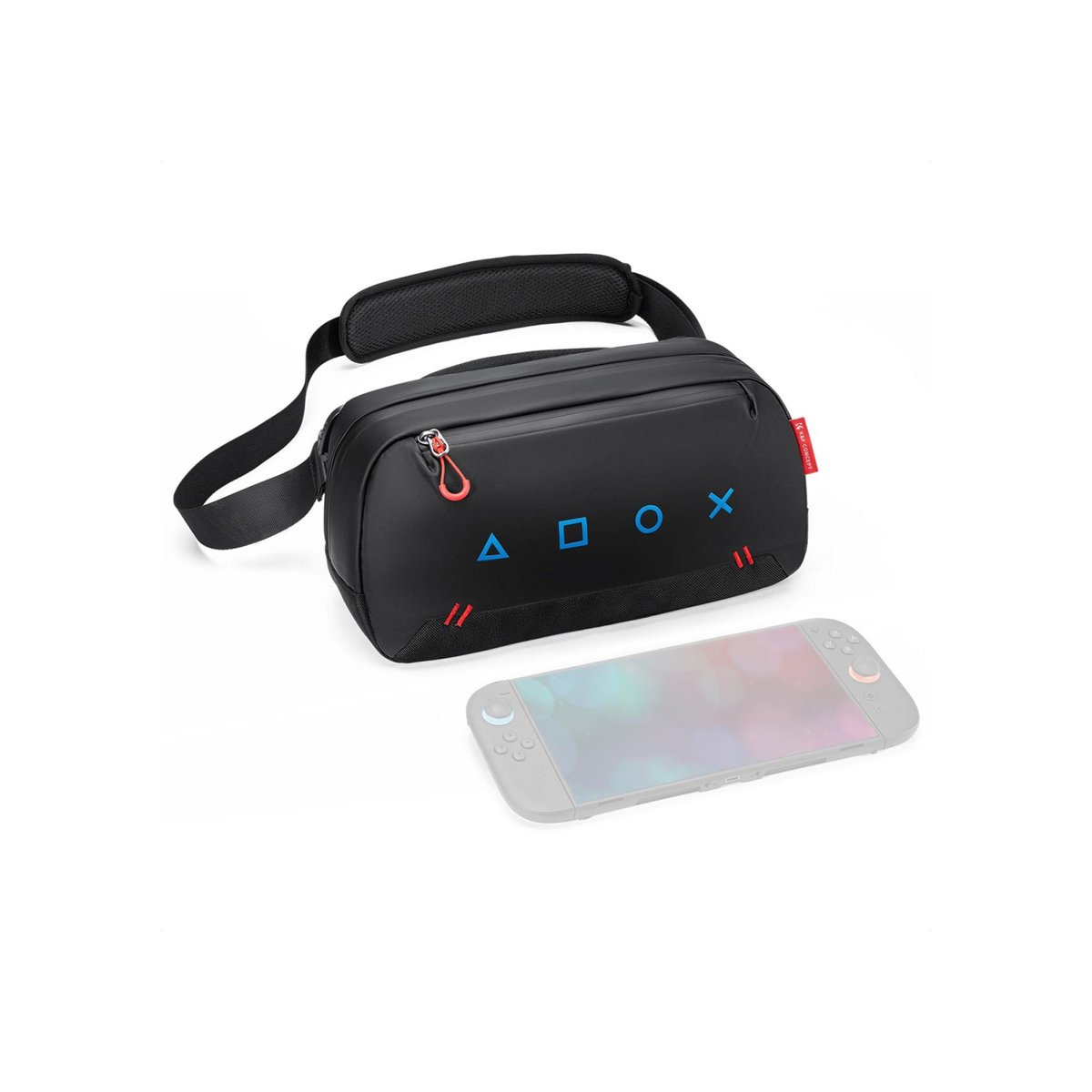 K&F Concept 4L Portable Gaming Console Sling Bag with 8 Card Slots â KF13.226
