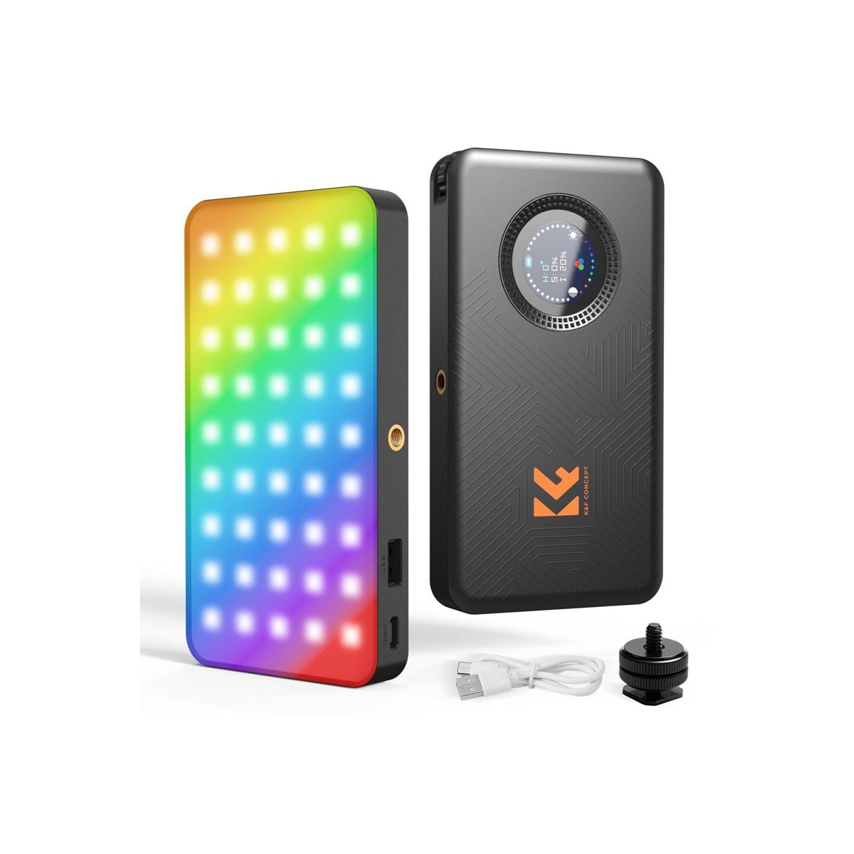 K&F Concept 12W RGB Video Light 5000mAh â KF34.052