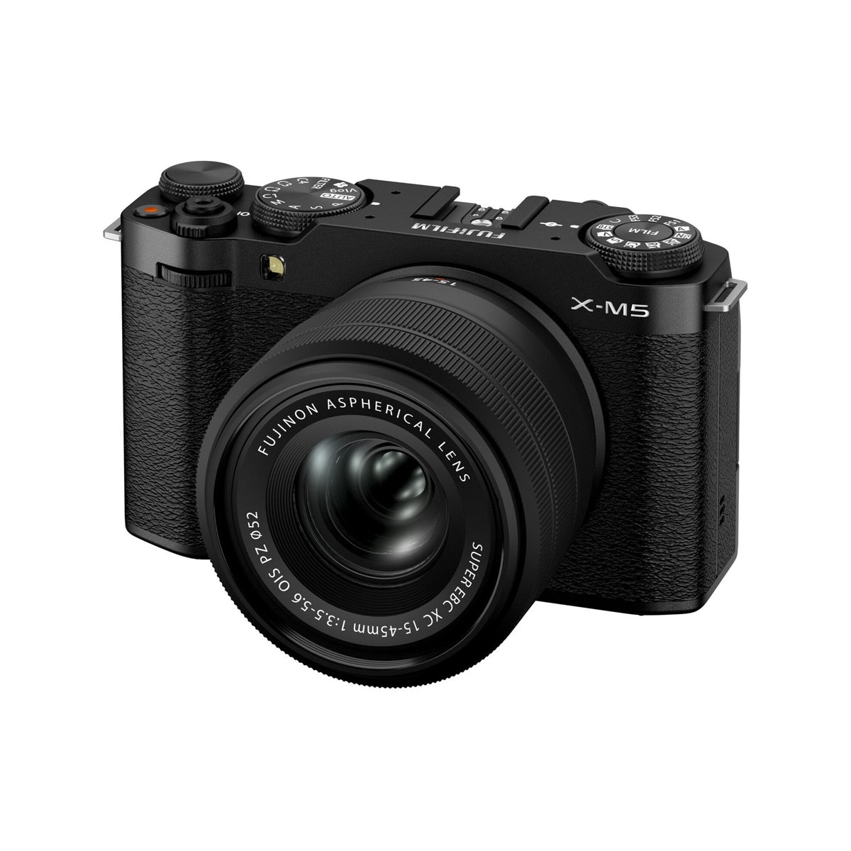 FUJIFILM X-M5 Mirrorless Camera with XC 15-45mm f/3.5-5.6 Lens (Black) thumbnail 2