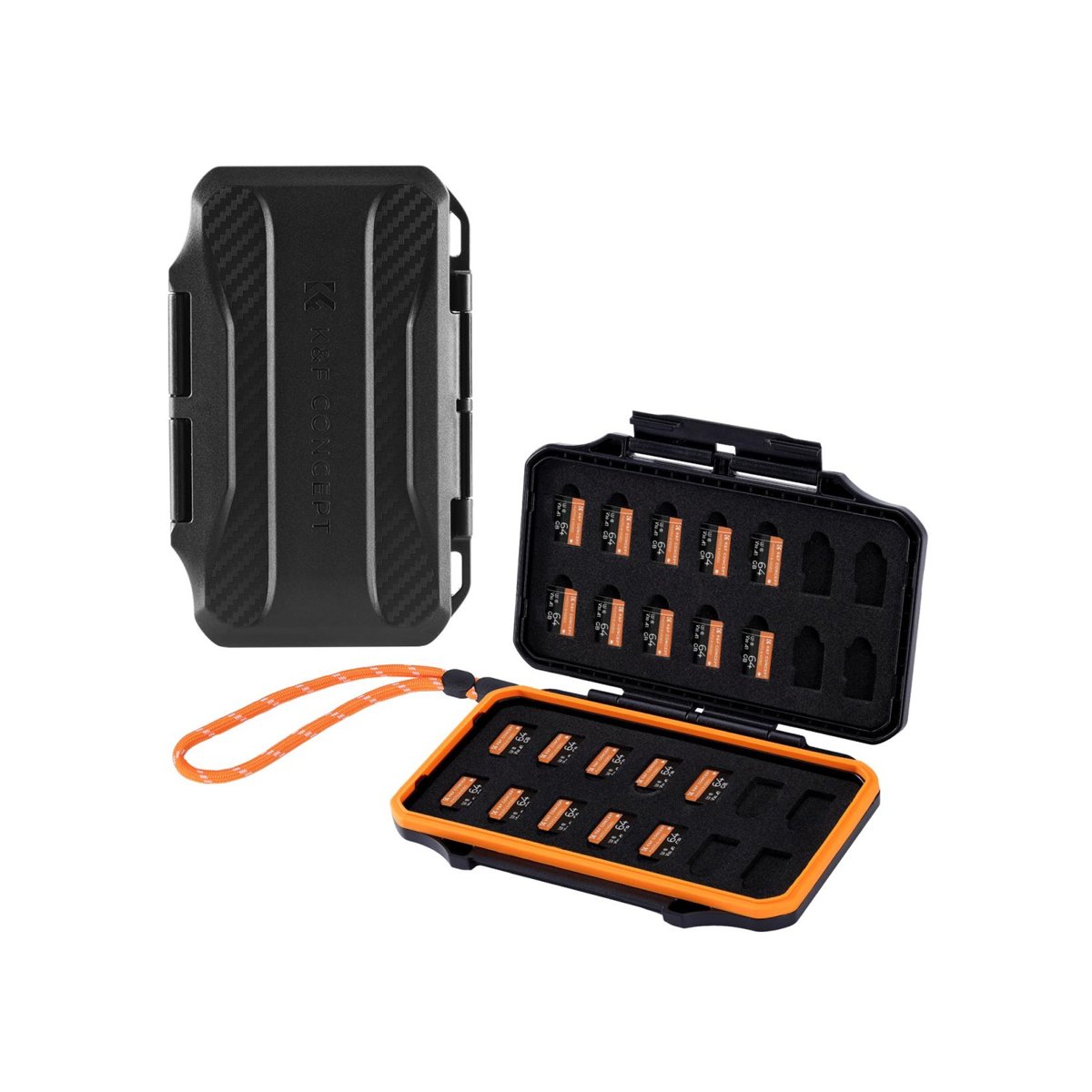 K&F Concept 28-Slot MicroSD Memory Card Case â KF31.107