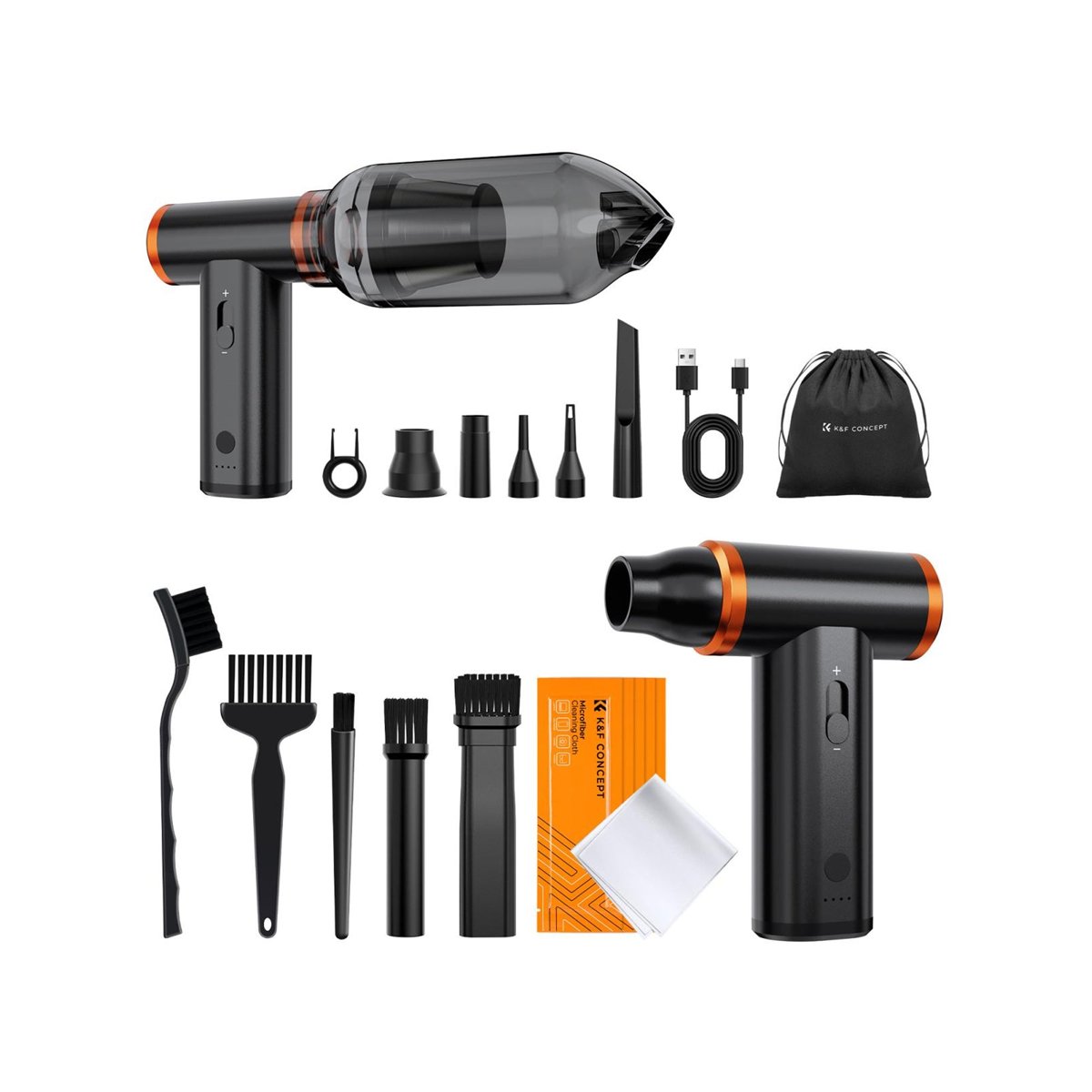 K&F Concept BS400 300,000 RPM Electric Compressed Air Duster & Vacuum Cleaner-KF08.061V1