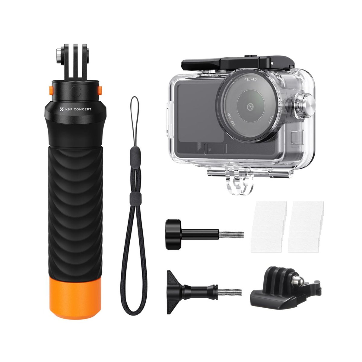 K&F Concept 60m Waterproof Case & Floating Handle Kit for DJI Osmo Action 6 â KF12.0049