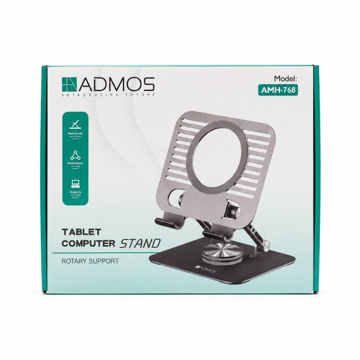 ADMOS Universal Rotatable Tablet and Laptop Fold Stand AMH-768 thumbnail 2