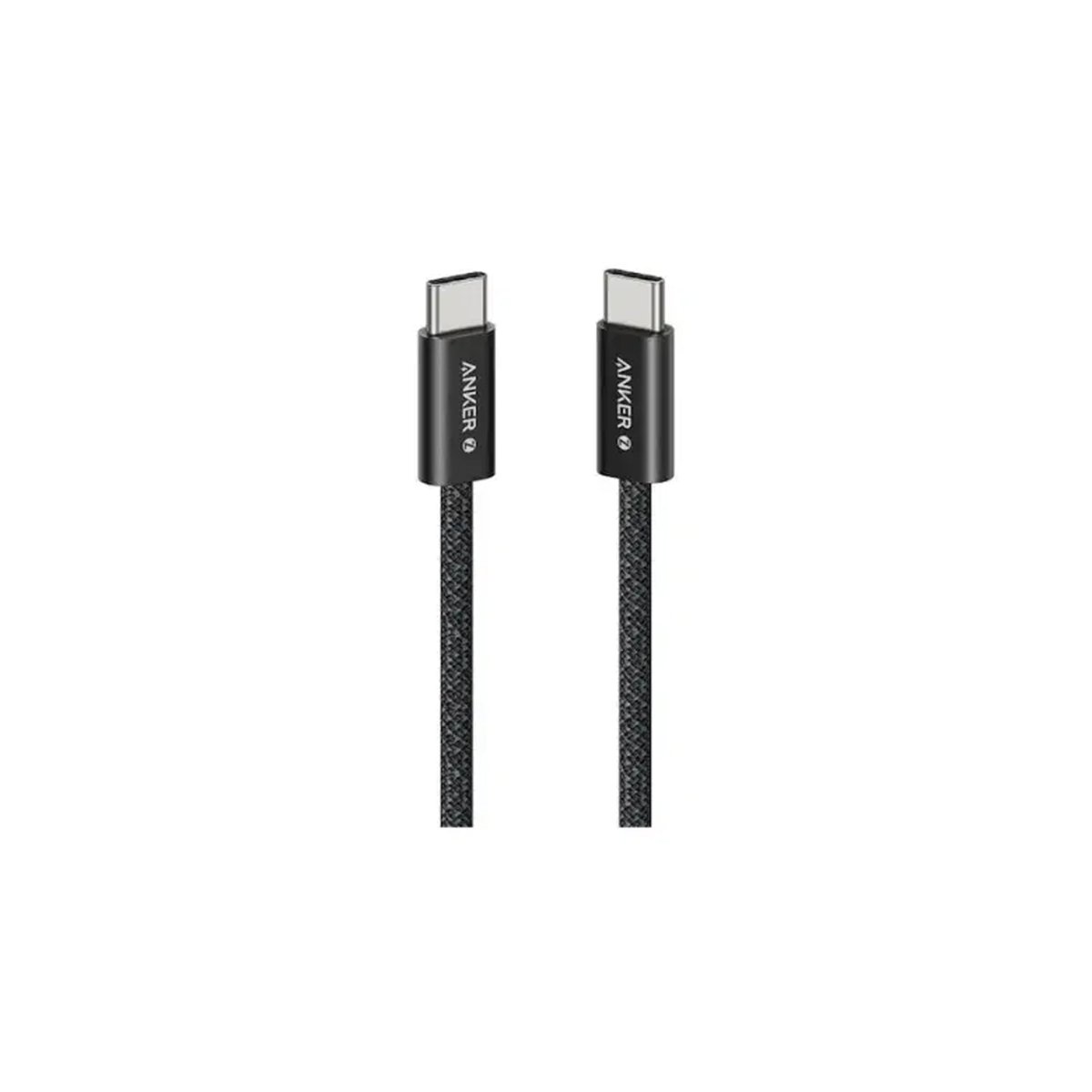 Anker Zolo USB-C to USB-C Braided Cable 240W, 6ft โ Black (A8060H12)