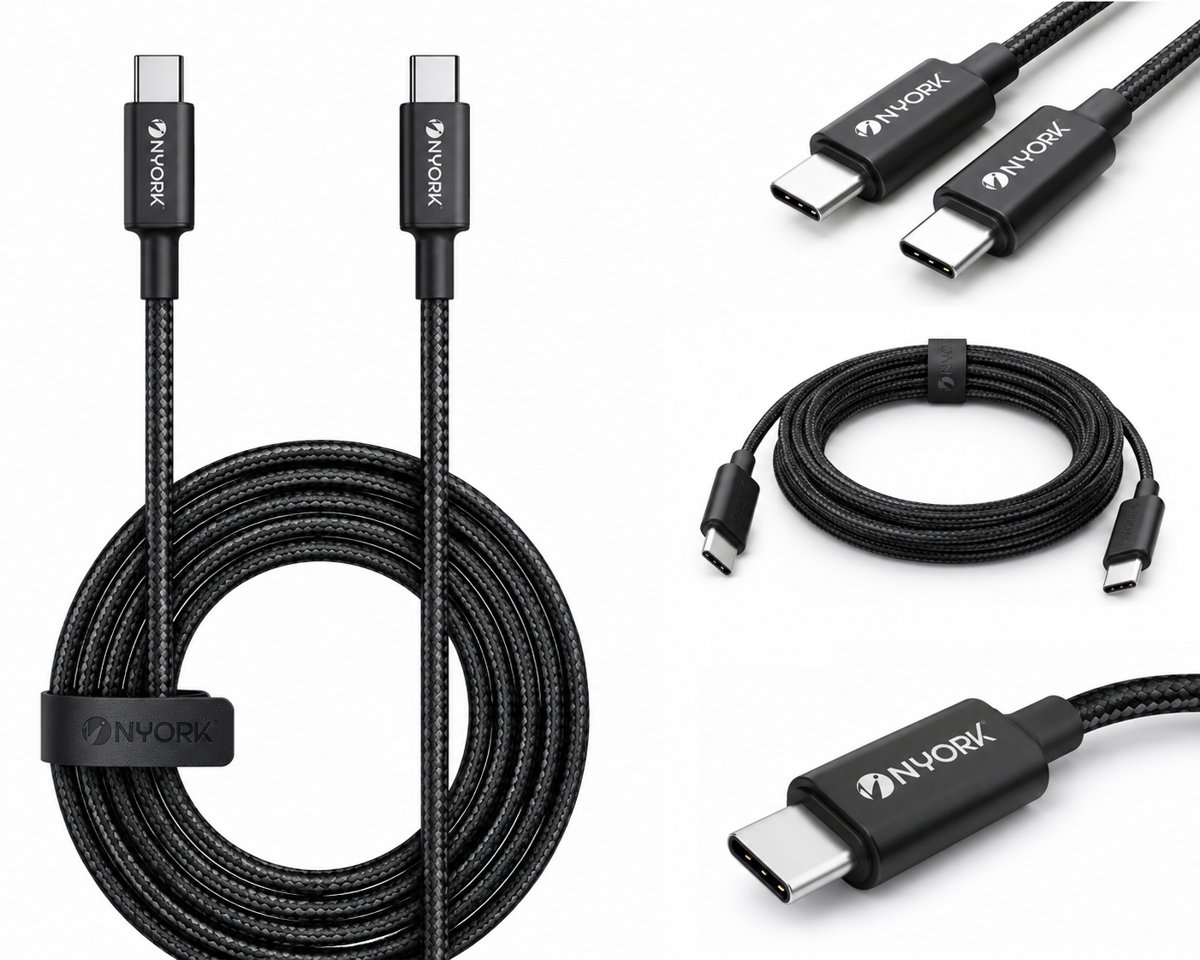 Nyork 60W Type-C to Type-C Super Fast Charging Cable thumbnail 2