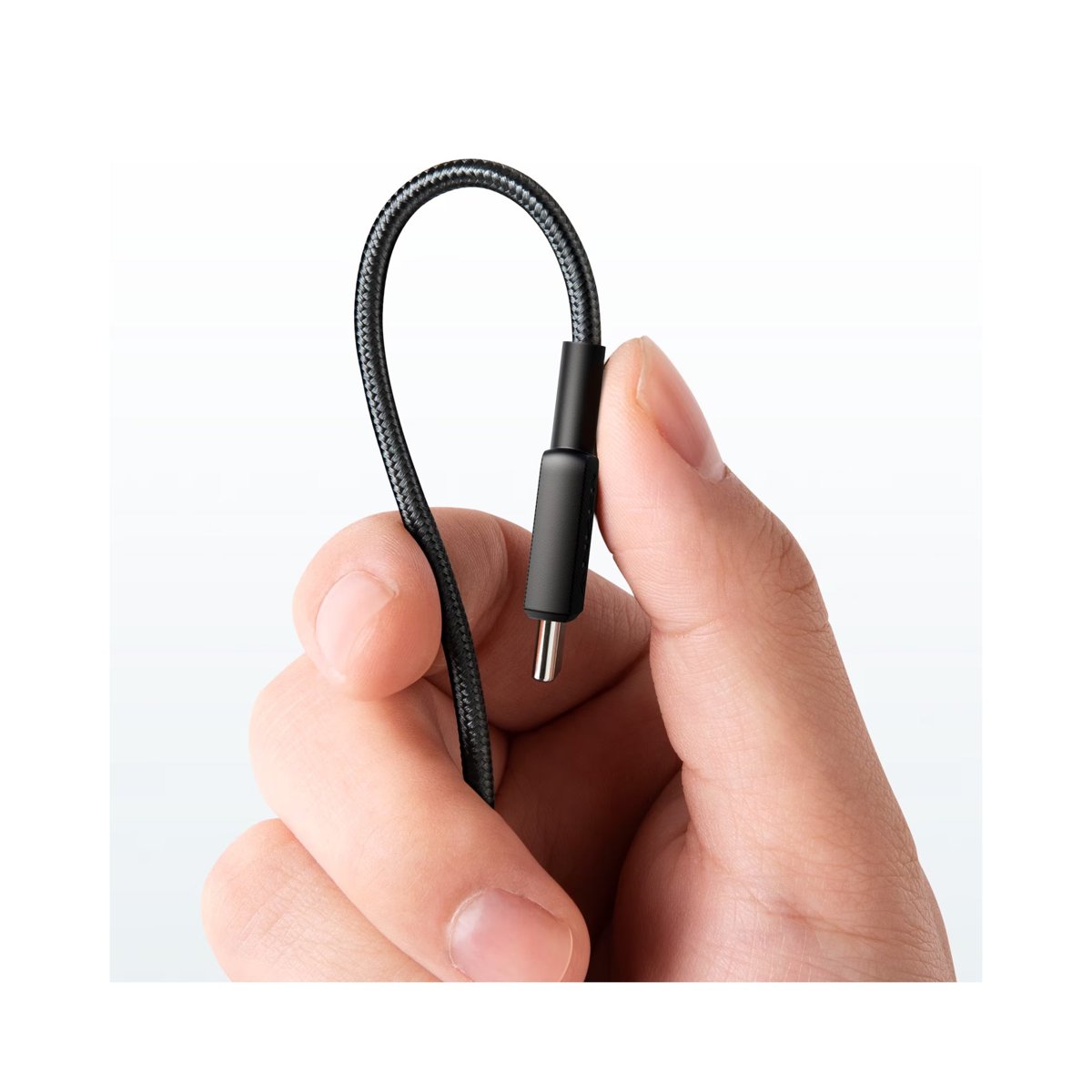 Anker Durable Braided USB-C to USB-C Cable 6ft, 60W – Black (A8753H11) thumbnail 2