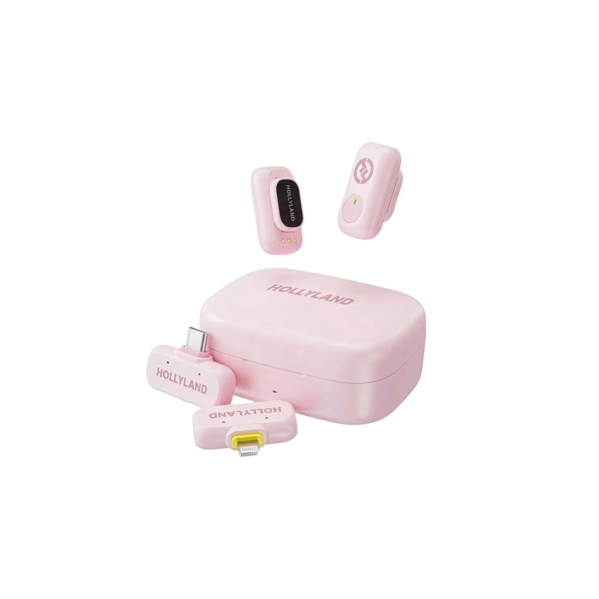 HOLLYLAND LARK A1 Combo Wireless Microphone â Cloud Pink