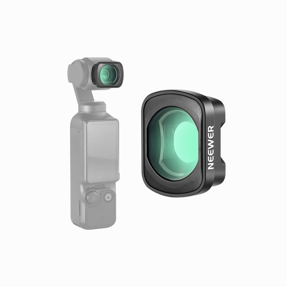 NEEWER LS-64 2Γ Macro Lens for DJI Osmo Pocket 3 / Pocket 4