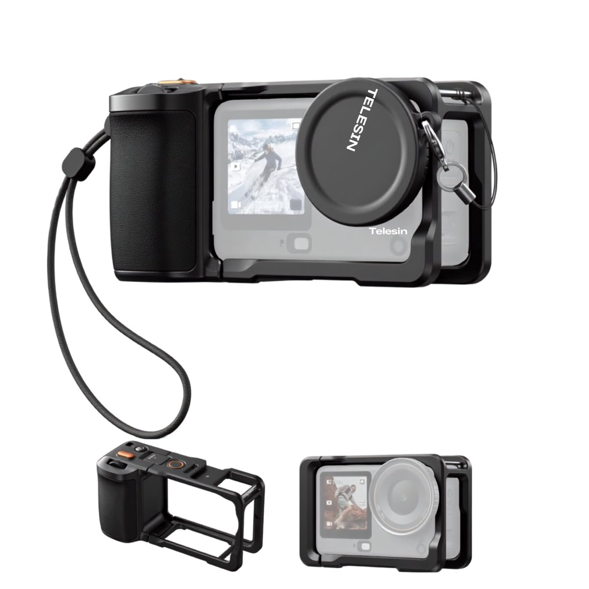 TELESIN Remote Street Photography Kit for Action 6