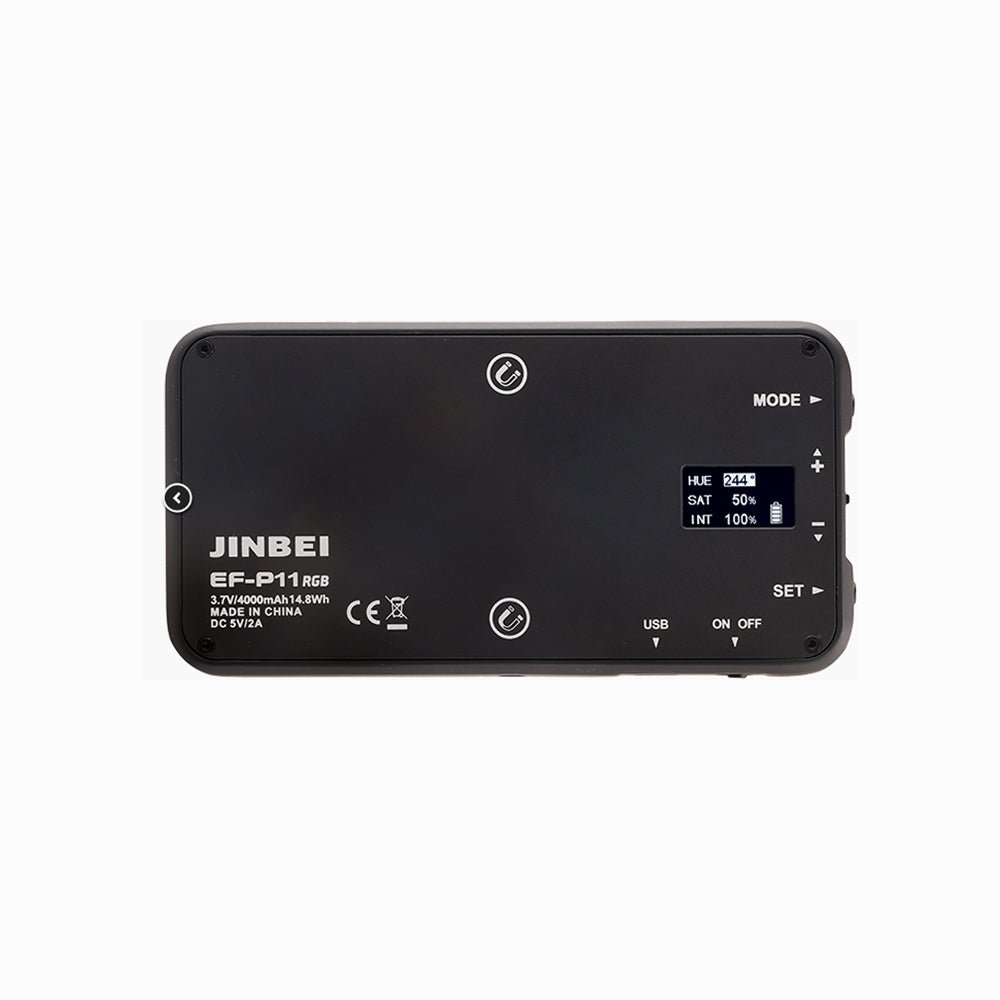 Jinbei EF-P11RGB 10W Pocket Video LED Light RGB thumbnail 2