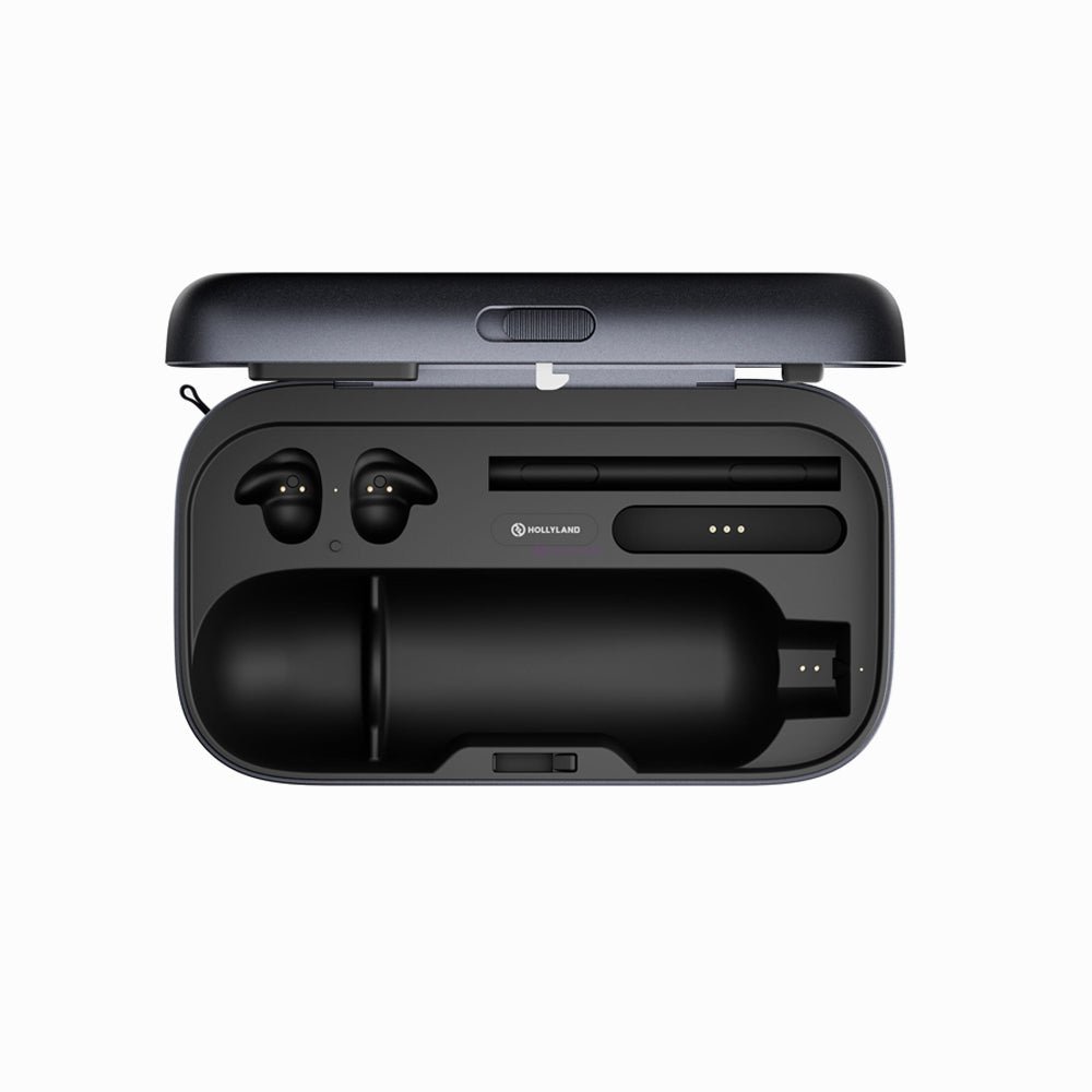 Hollyland MELO P1 Combo Wireless Handheld Microphone System – Space Gray thumbnail 2