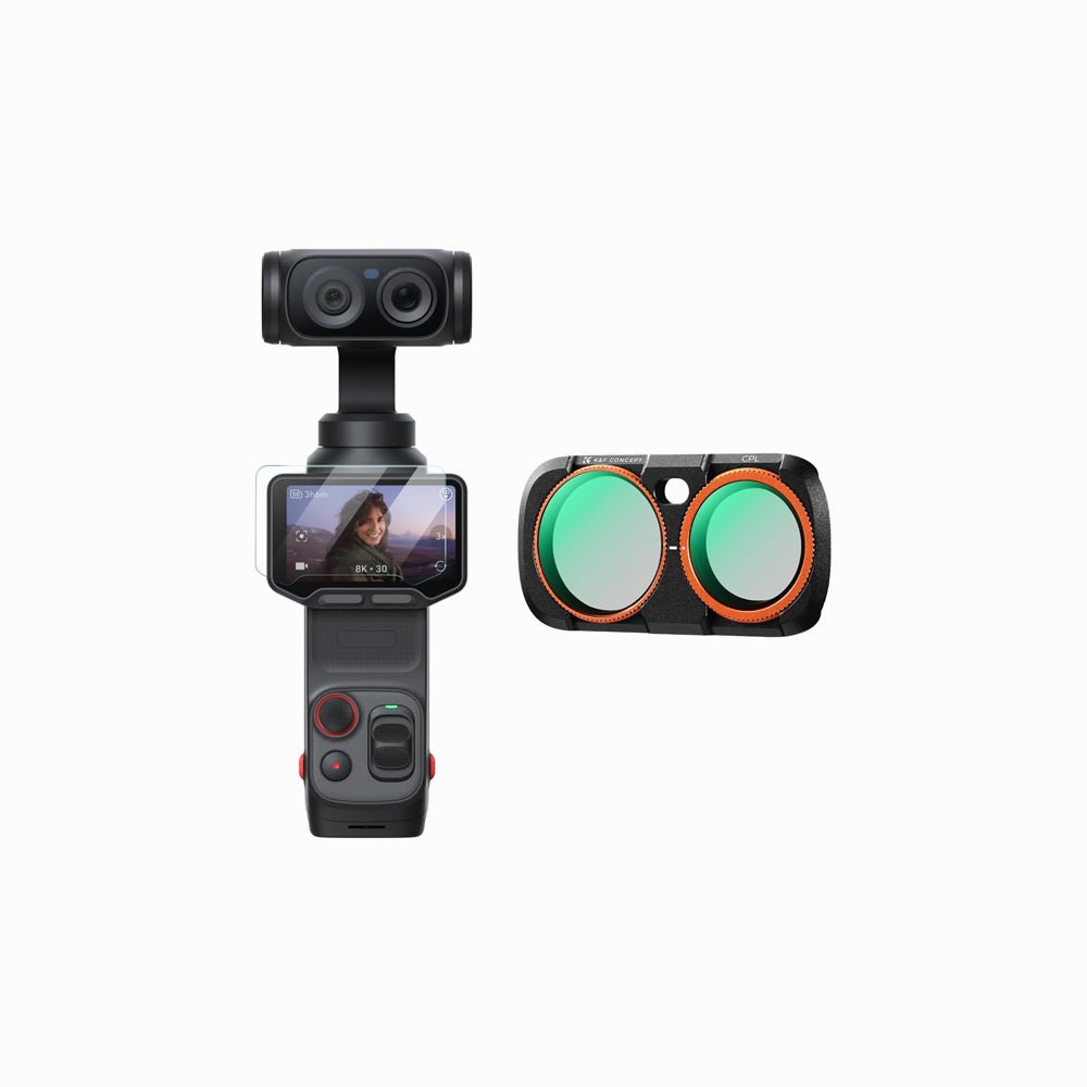 K&F Concept CPL Filter for Insta360 Luna Ultra â Magnetic Polarizing Filter