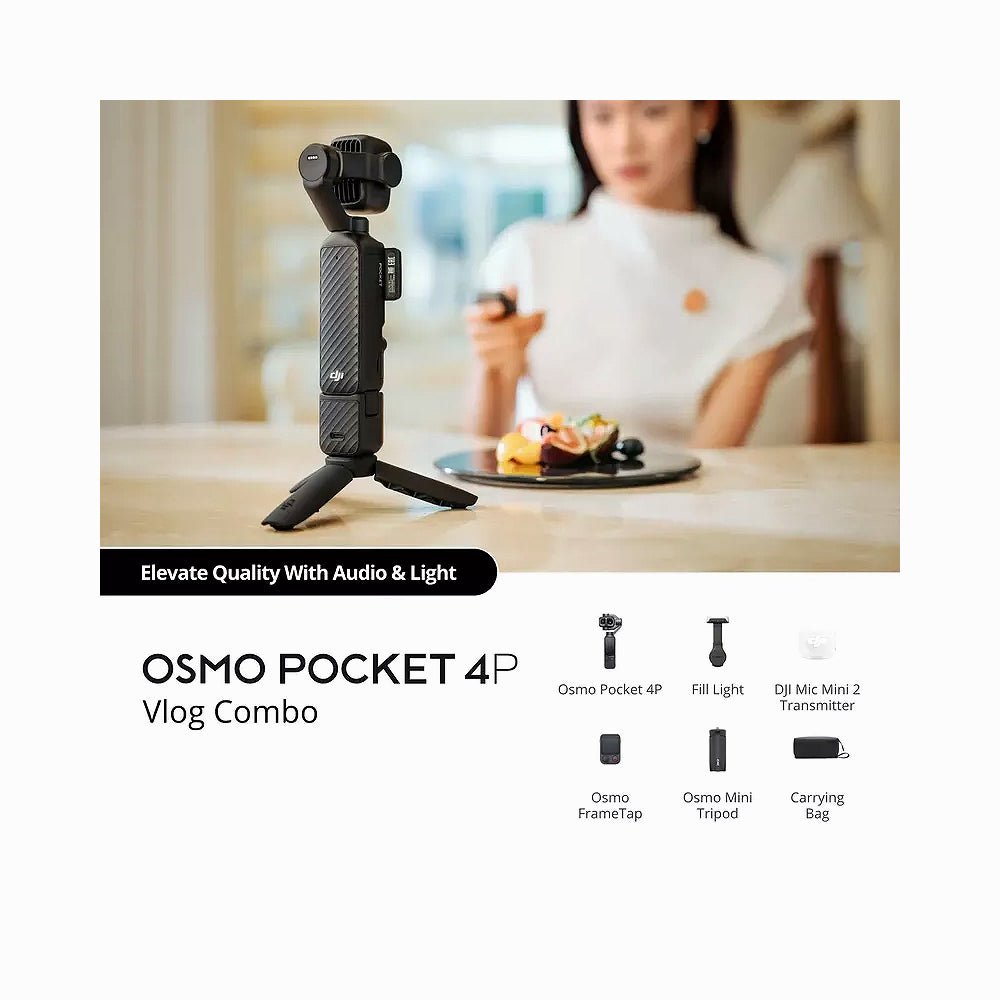 DJI Osmo Pocket 4P Vlog Combo thumbnail 2