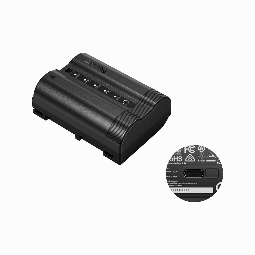 SmallRig USB-C Camera Battery with Power Display for Nikon EN-EL15c 5299 thumbnail 2