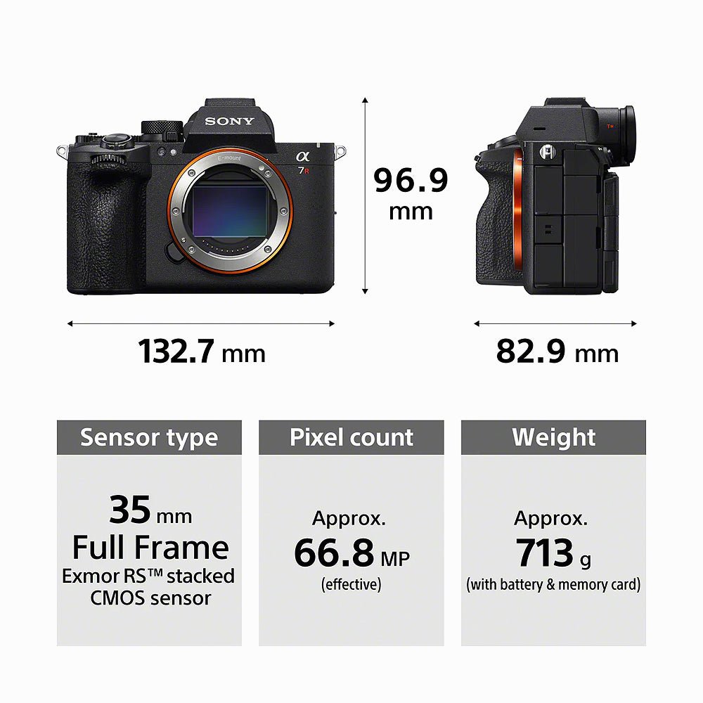 Sony Alpha 7R VI 66.8MP Full-Frame Mirrorless Camera Body | ILCE-7RM6 thumbnail 2