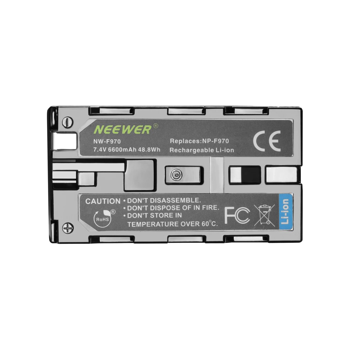 NEEWER NP-F970 6600mAh Replacement Battery thumbnail 2