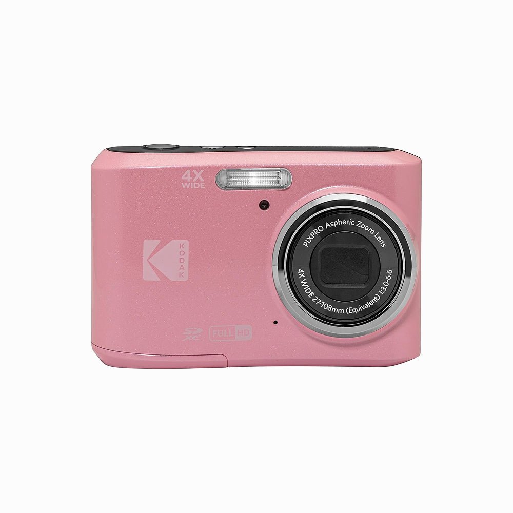 Kodak PixPro FZ45 Friendly Zoom 16MP 1080p Full HD Digital Camera with 4x Optical Zoom and 27mm Wide Angle Lens (Pastel Pink)
