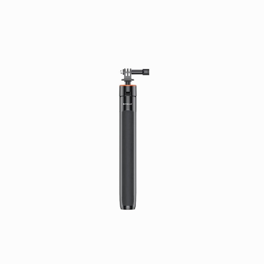 PULUZ 1.4m Action Camera Selfie Stick Tripod Vlog Live Streaming Holder (Black)-PU731B thumbnail 2