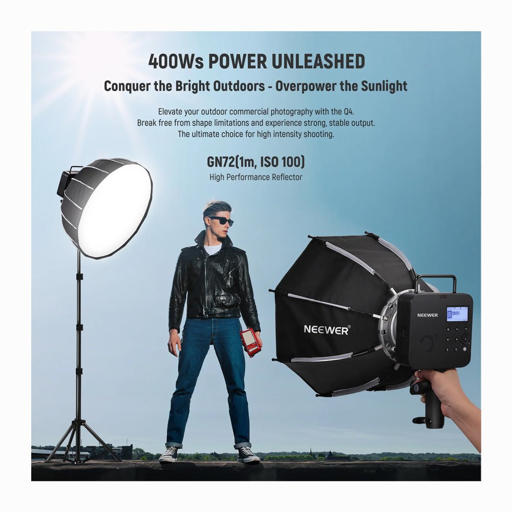 NEEWER Q4 400Ws 2.4G TTL Flash thumbnail 2