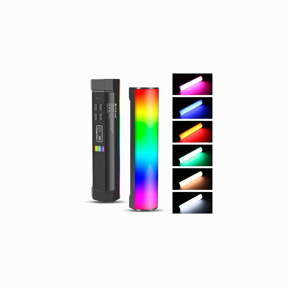 PULUZ 17cm Photo Handheld Full Color RGB Stick Light Magnetic LED Fill Light-PU4138