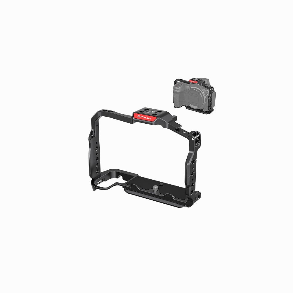 Nikon Z6III / Z6II PULUZ Metal Camera Cage Stabilizer Rig (Black)-PU3129B