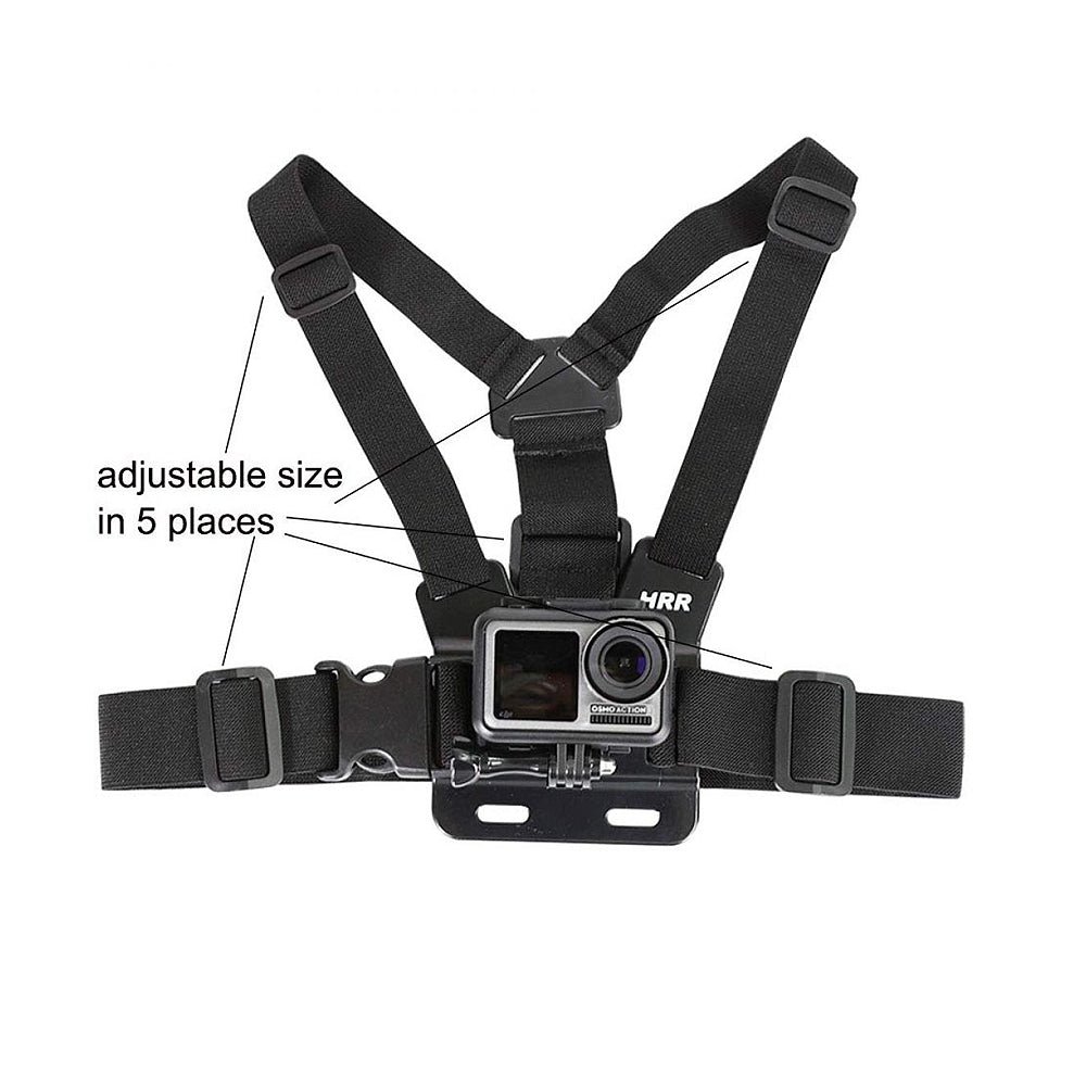 K&F Concept GW41.0045 Phone Chest Strap Harness Fixing Headband Bracket Kit for POV/VLOG thumbnail 2