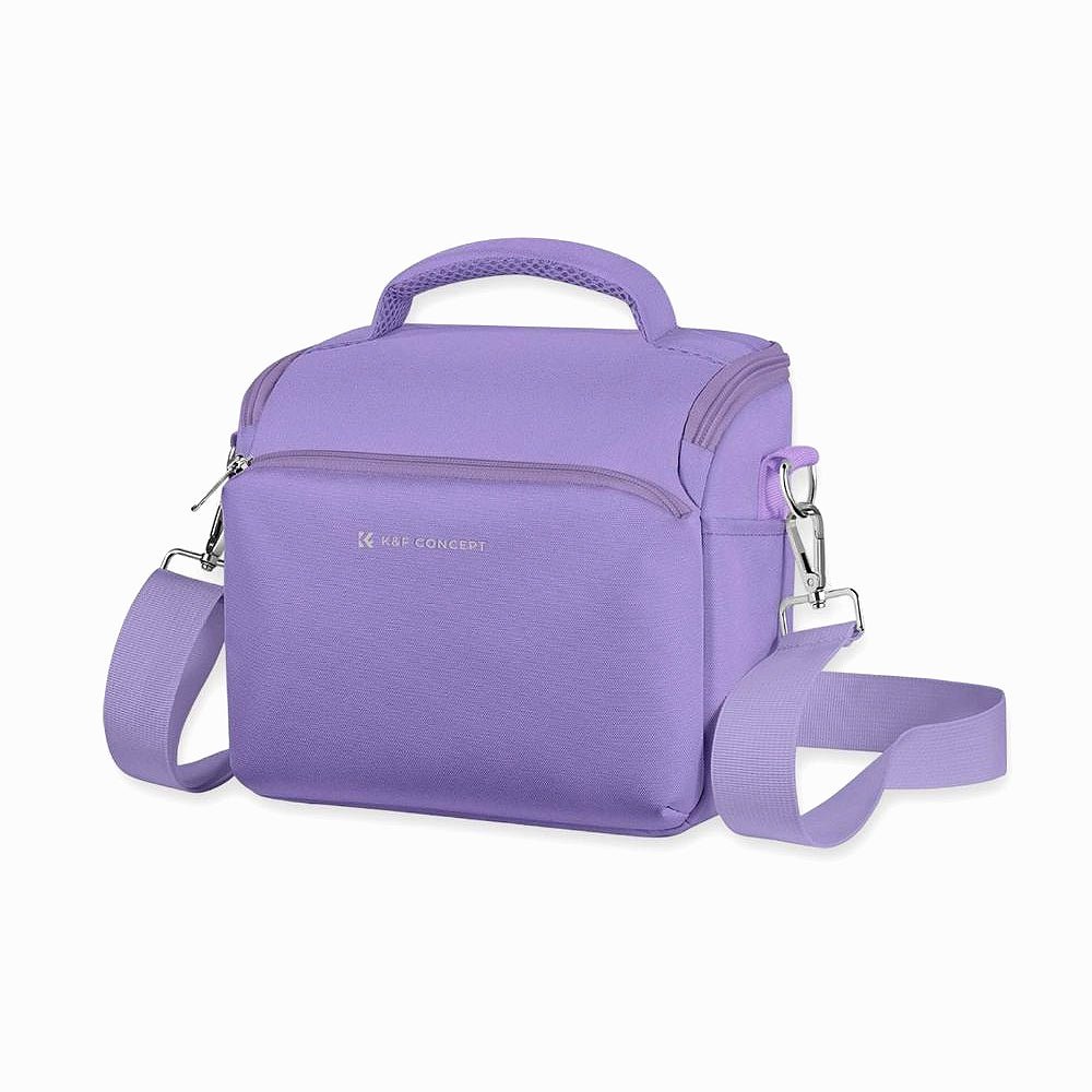 K&F Concept Camera Sling Bag Small Crossbody Camera Case - Sling Bag5L Urban Wander 05 (Purple)KF13.179V7