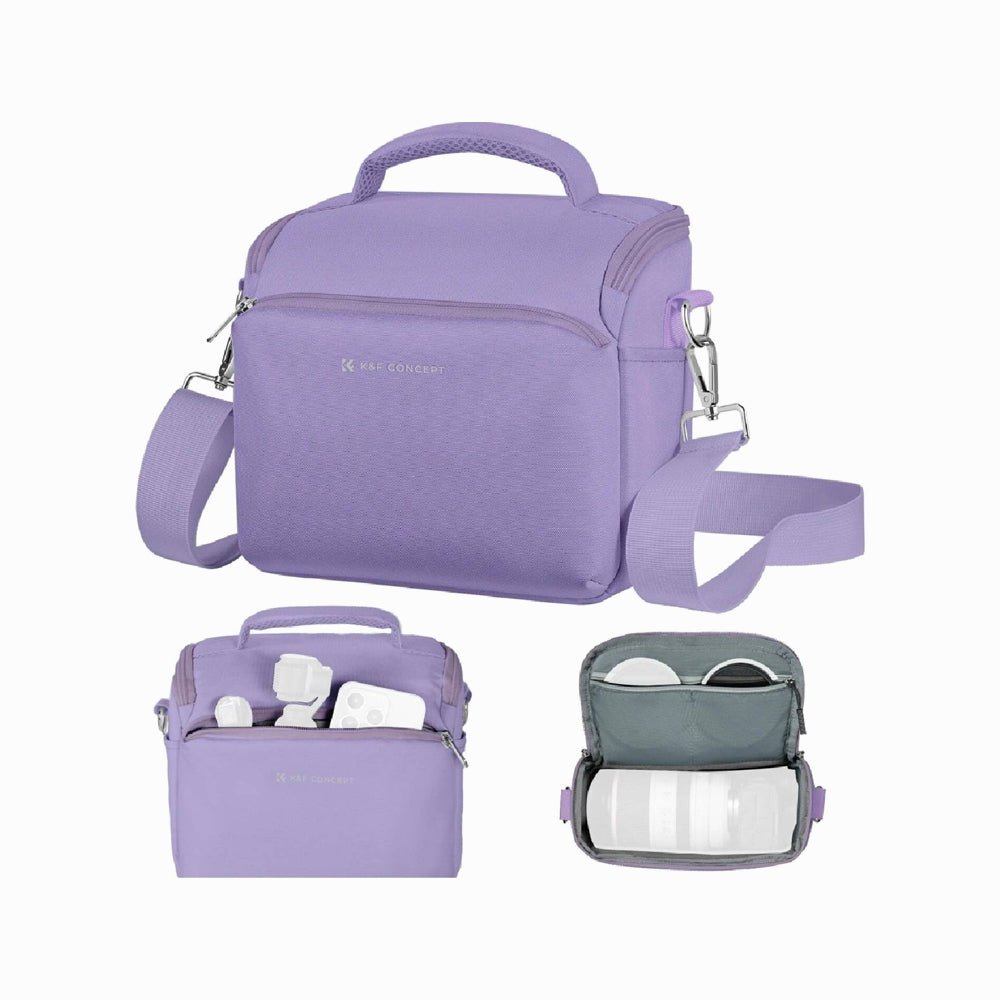 K&F Concept Camera Sling Bag Small Crossbody Camera Case - Sling Bag5L Urban Wander 05 (Purple)KF13.179V7 thumbnail 2