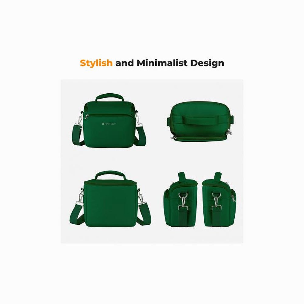 K&F Concept Camera Sling Bag Small Crossbody Camera Case - Sling Bag5L Urban Wander 05 (Green)KF13.179V8 thumbnail 2