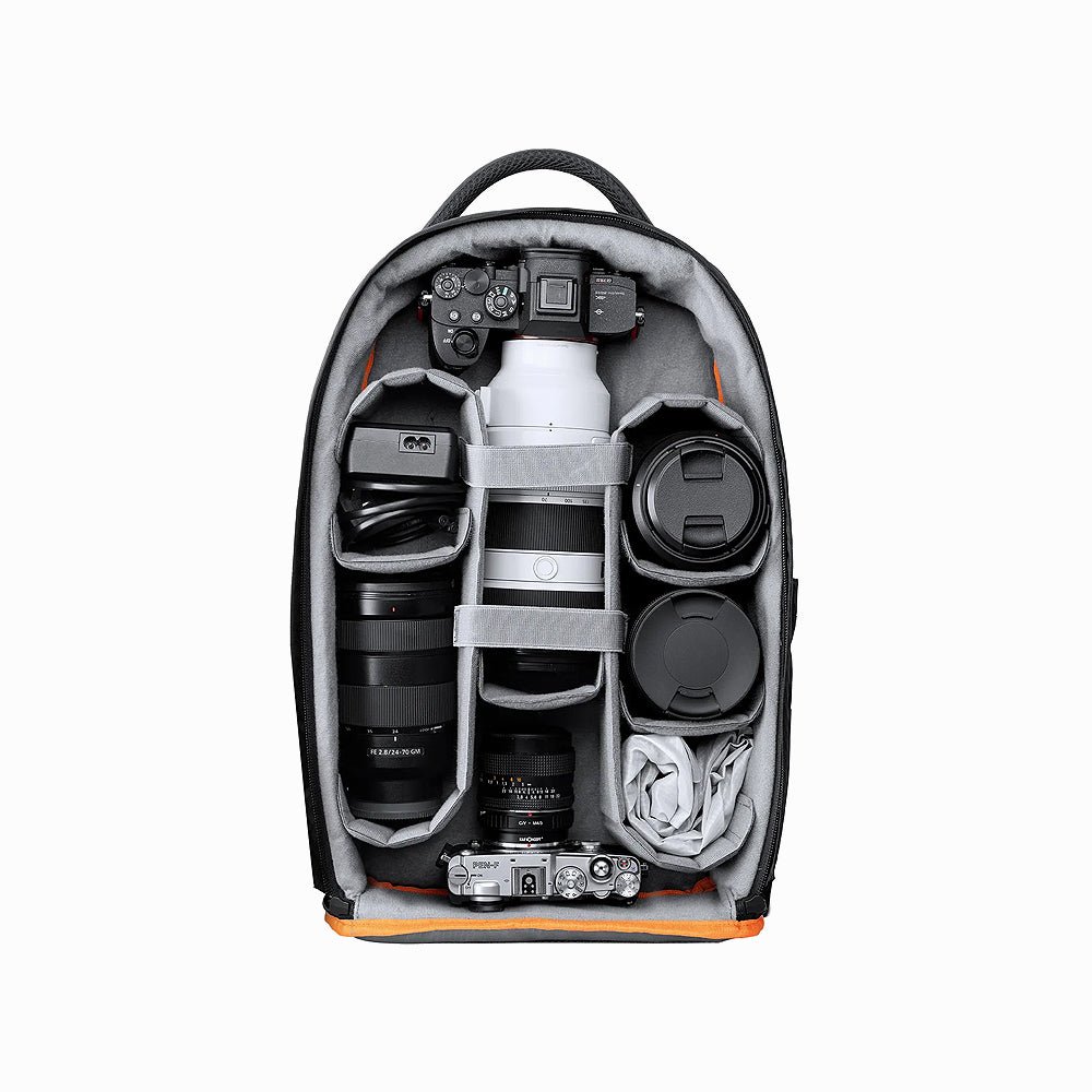 K&F Concept KF13.205 18L Nature Wander 05 Camera Backpack - Black thumbnail 2