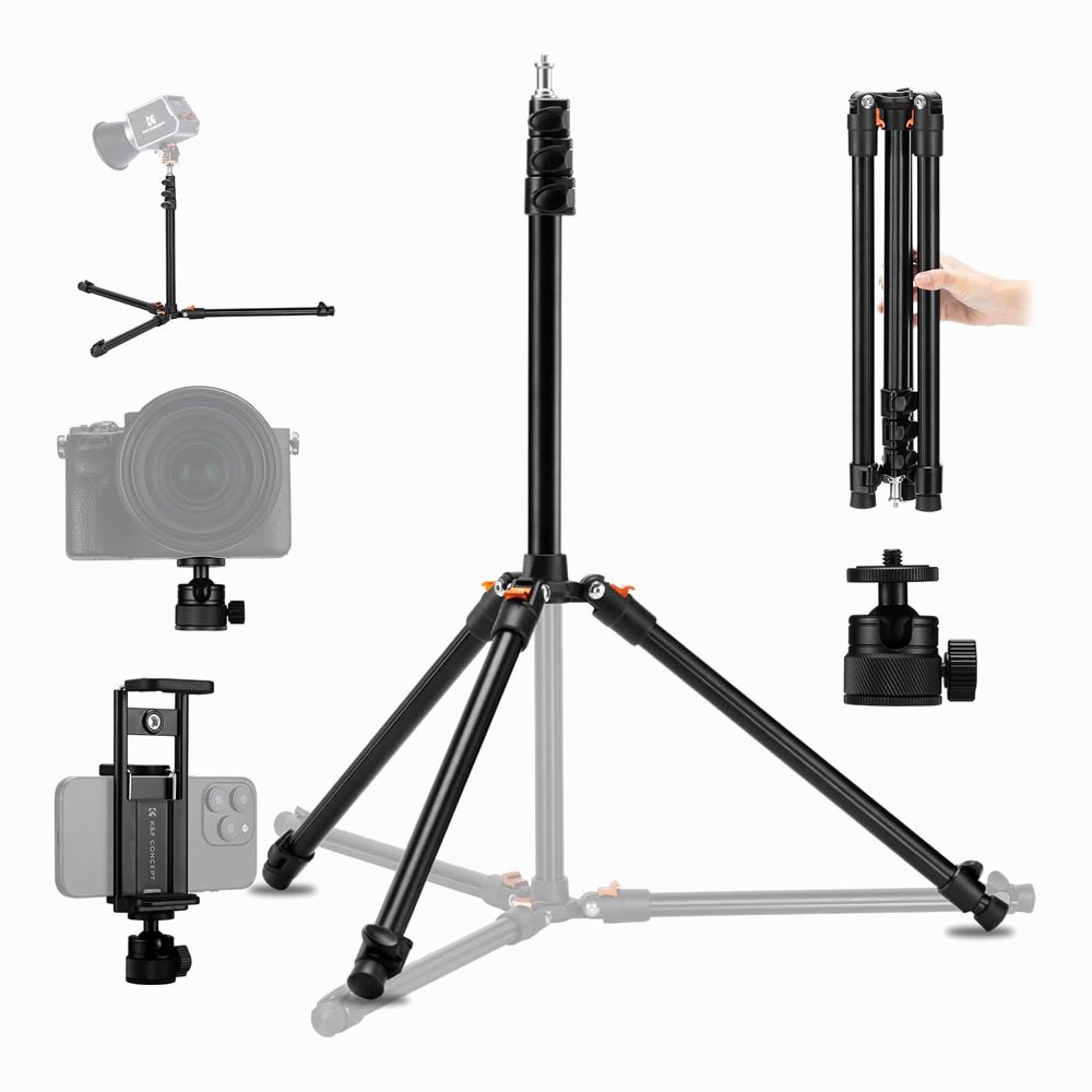 K&F Concept 2.6m Aluminum Folding Light Stand â(KF34.050)