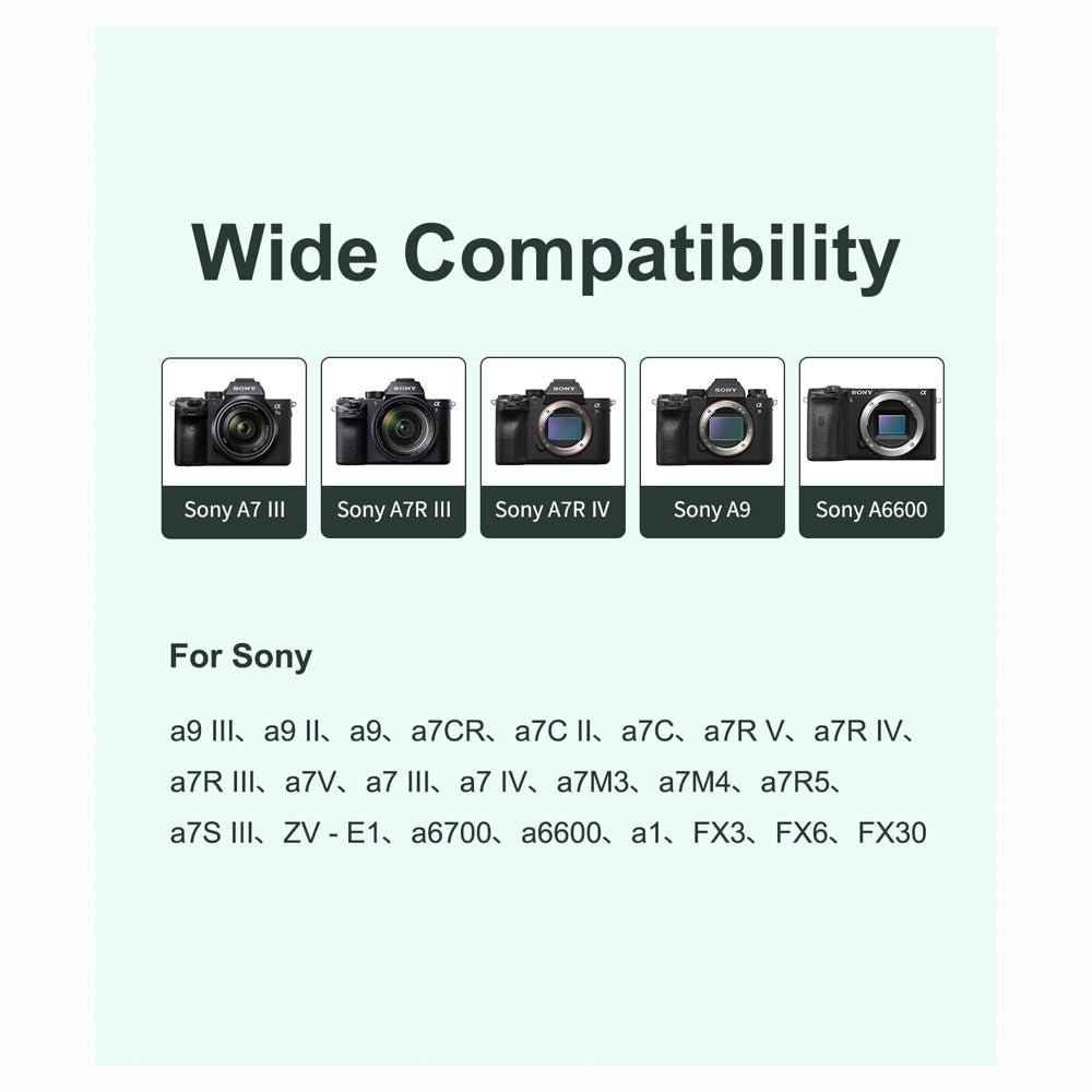 KingMa 4-Slot USB-C Fast Battery Charger For The Sony NP-FZ100 thumbnail 2