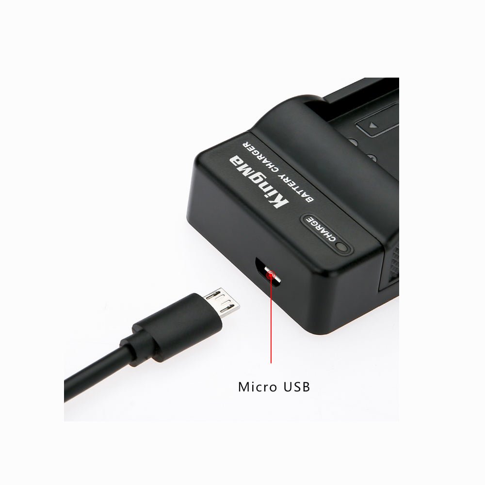 KingMa NP-BN1 Battery/USB Charger Kit (Sony TX300 TX55 WX70 W690) thumbnail 2
