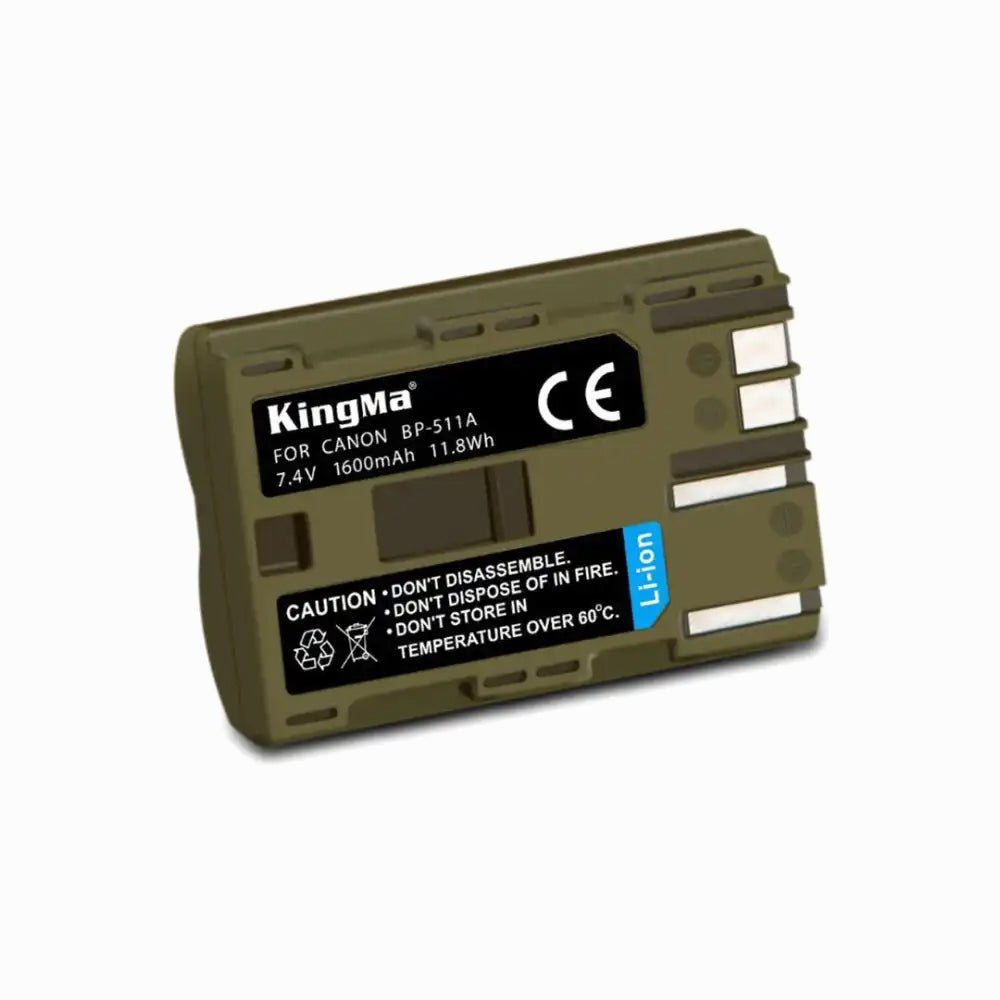 KingMa BP-511 / BP-511A Replacement Camera Battery 511 / 511a