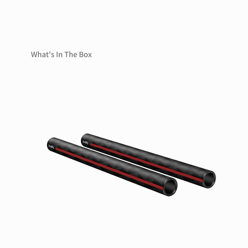 SmallRig 15mm Carbon Fiber Rods (Pair, 8") 5211 thumbnail 2
