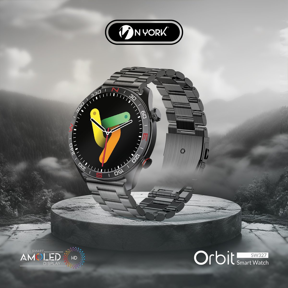 Nyork Smartwatch Amoled ORBIT SW327