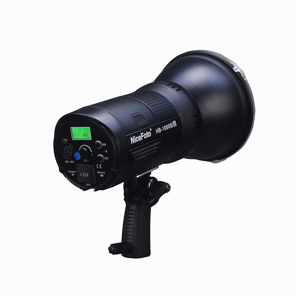 NiceFoto 100W HB-1000B Ⅱ Battery daylight COB LED light thumbnail 2