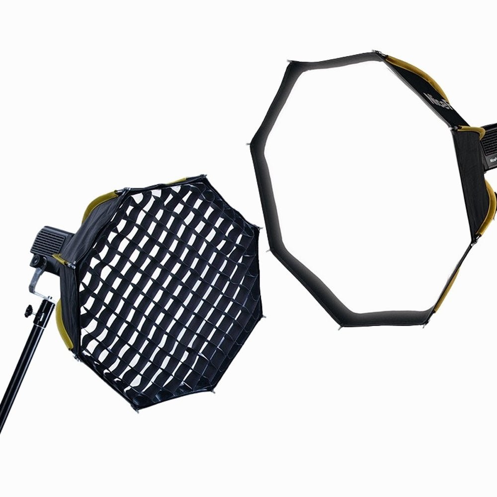 NiceFoto mini-Φ60g Quick Release Mini Bowens Mount Softbox 60cm with Grid thumbnail 2
