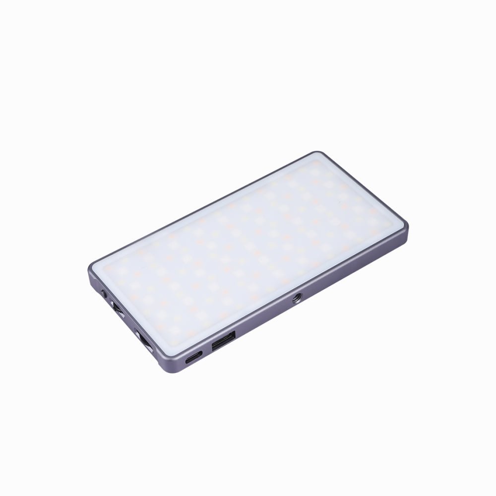 NiceFoto TC-158RGB.W 10W RGB LED video light Built-in Rechargeable Battery Camera Video Light thumbnail 2